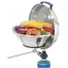 Barbecue au gaz inox poli avec grille radiante diamètre externe 381mm MAGMA