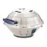 Barbecue au gaz inox poli avec grille radiante diamètre externe 381mm MAGMA