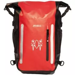 Sac à dos étanche 15L Noir fermeture quick proof dos rembourré bandes rétro