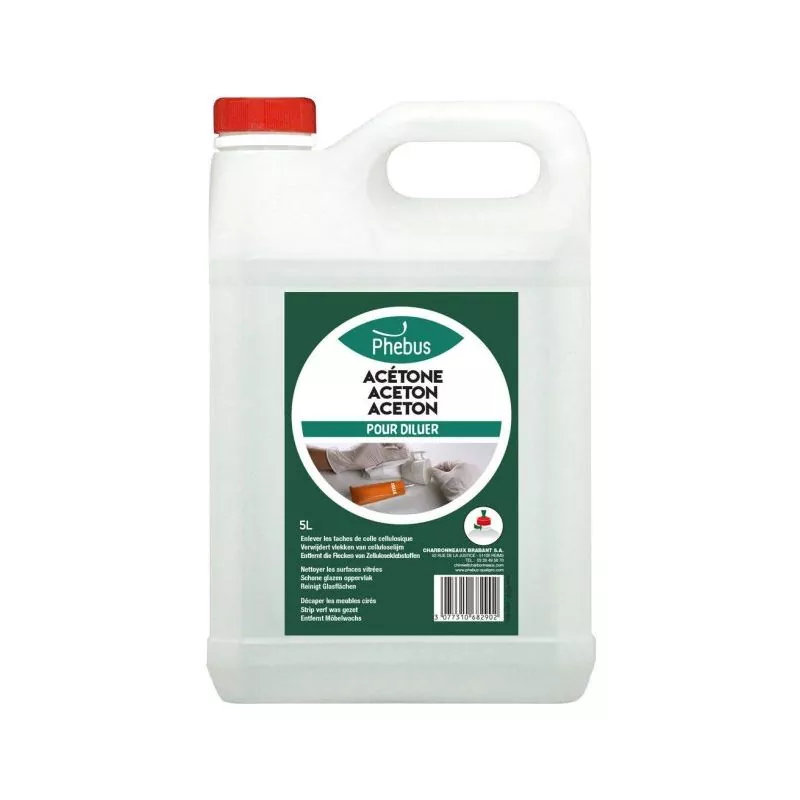 Acétone Bidon de 5L Acétone Bidon de 5L