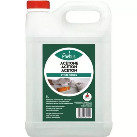 Acétone Bidon de 5L