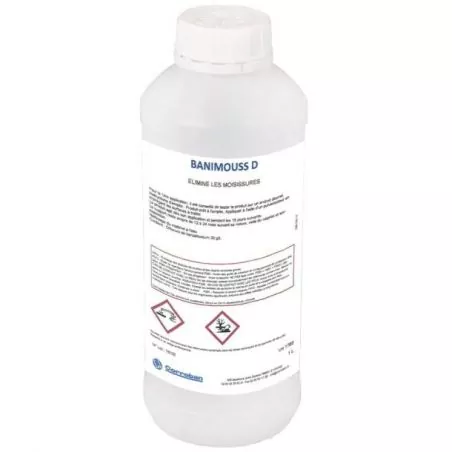 Anti moisissures bio 1L Élimine les moisissures tout support gelcoat bois skaï