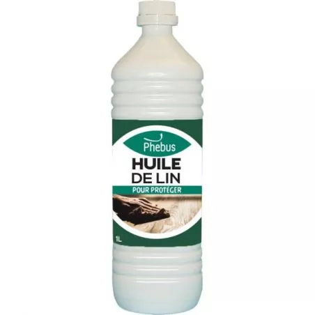 Huile de lin Bouteille de 1L