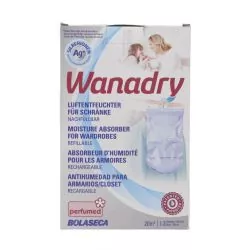 Absorbeur d'humidité à pendre 450Grs pour penderie caravane bateau