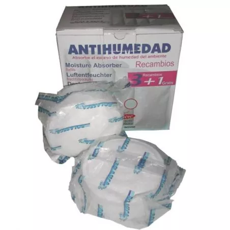 Recharges galets Absorbeur d'humidité 4 X 450Grs pour panier seau