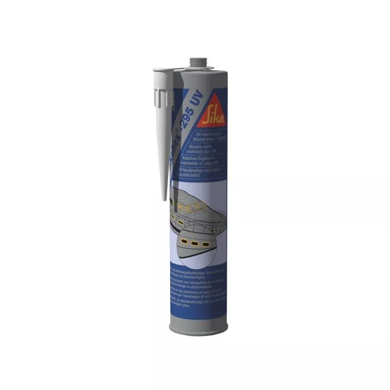 SIKAFLEX® 295 UV Noir collage étanchéité fenêtres et hublots 300ML