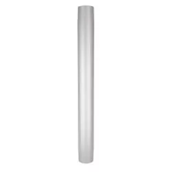 Tube cannelé en alu Colonne Diamètre 76mm Hauteur 710mm 2 cannelures