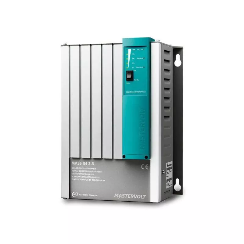 Transformateur d’isolement Mastervolt Mass GI 3.5 kW – Protection galvanique & connexion sécurisée 230 V