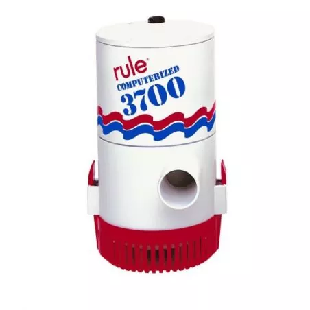 Pompe de cale débit 13200 L/H 12V Automatique sortie 38 mm 25 Ampères