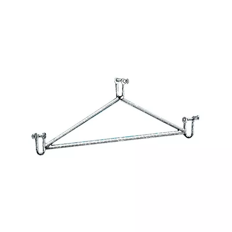 Palonnier inox pour support passerelle Largeur 50cm