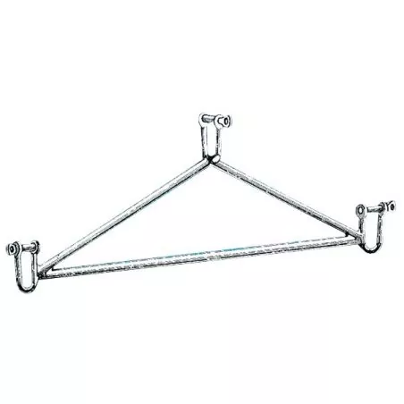 Palonnier inox pour support passerelle Largeur 50cm