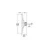 Volant de direction « Racing » noir Ø 320 mm – Cône 19 mm – Lecomble & Schmitt
