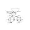 Kit de direction hydraulique LS 26 B – Pompe TILT HB 5 – 26 CT – Moteurs hors-bord jusqu’à 175 CV – Montage latéral – Flexible 8