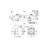 Kit de direction hydraulique LS 232 C – Pompe 30HB-CAR – Hors-bord jusqu’à 300 CV (500 CV bi-moteur) – Raccords inox – Sans flex
