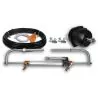 Kit de direction hydraulique hors-bord LS226 – Montage frontal – Jusqu’à 115 CV (180 CV bi-moteur) – Flexibles 8 m
