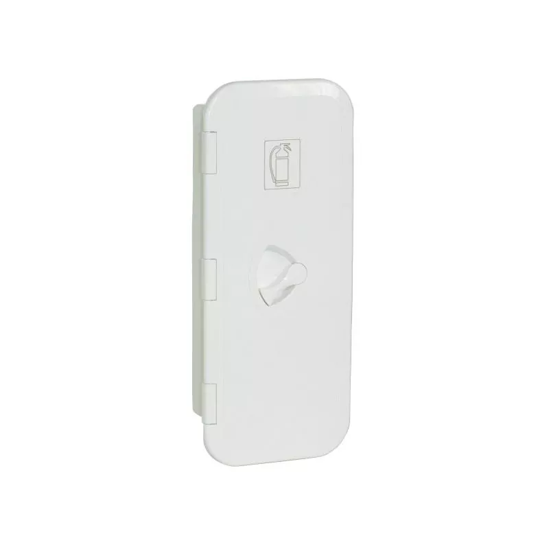 Coffre en ABS blanc extincteur 2 Kg avec serrure dimensions 485 x 220 x 140 mm Coffre en ABS blanc extincteur 2 Kg avec serrure dimensions 485 x 220 x 140 mm