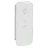 Coffre en ABS blanc extincteur 2 Kg avec serrure dimensions 485 x 220 x 140 mm