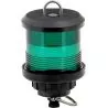 Feu tout horizon vert hissage possible boitier noir ampoule non fournie