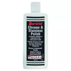 Polish pour chrome et inox 237ML anti corrosion décoloration et taches