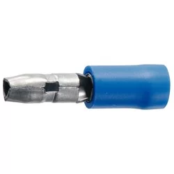 100 cosses BROCHE diamètre 4mm Male Bleu câble 1,5-2,5 mm²