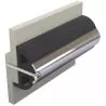 Liston de protection en vinylique gris foncé POLY4S 40 x 31 mm rouleau de 30 m (prix par m)