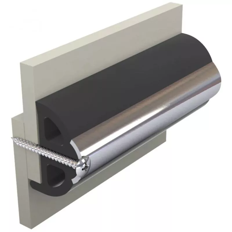 Liston de protection en vinylique blanc POLY4S 40 x 31 mm rouleau de 20 m (prix par m)