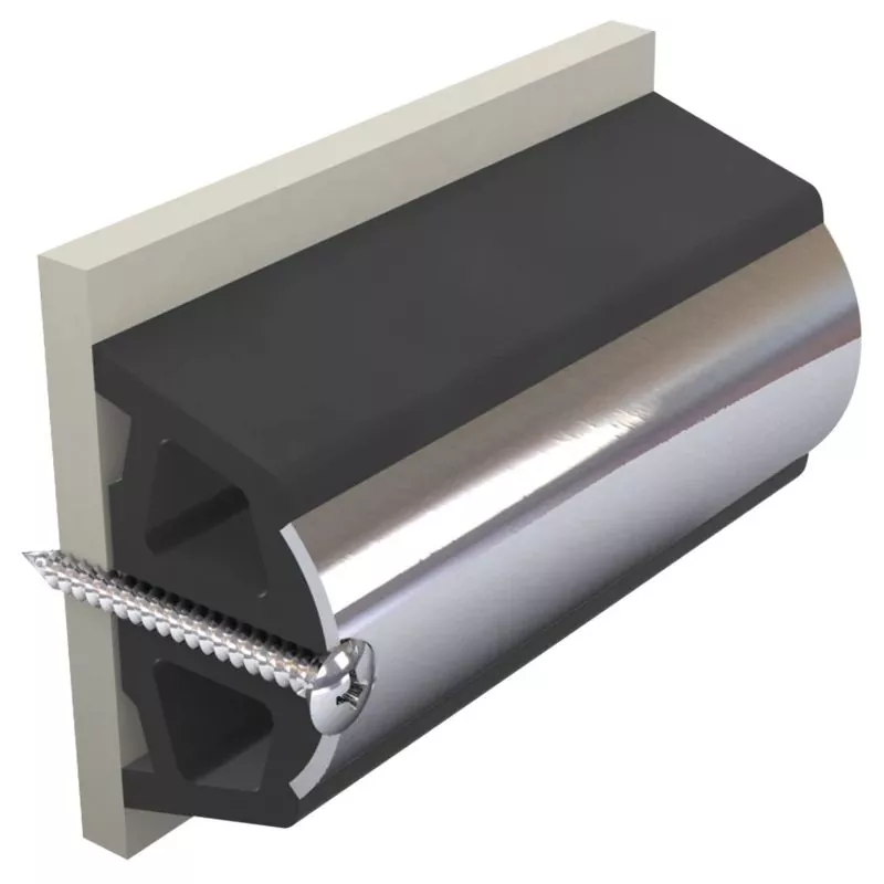 Liston de protection en vinylique blanc TRAP5S, 55 x 34 mm rouleau de 30 m (prix par m)