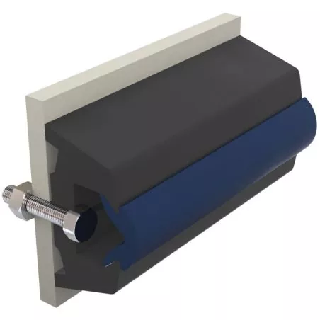 Liston de protection noir trap 70 x 43 mm rouleau de 20 m (prix par metre)