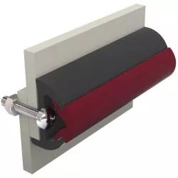 Liston de protection noir poly 40 x 31 mm rouleau de 20 m (prix par metre)