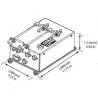 Kit commande électronique 12V 2 moteurs hors bord embase 1 poste de commande et trim