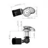 Guindeau Maxwell RC10-8 – 24V / 1000W – Vertical – Chaîne 8 mm / Cordage 14-16 mm