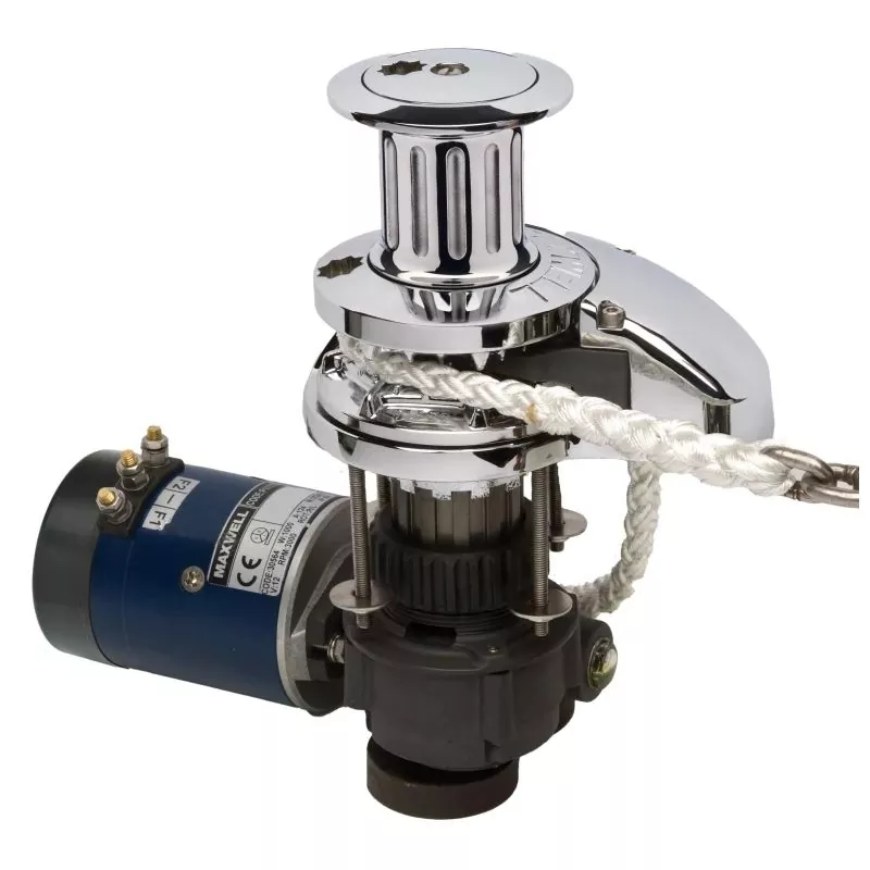Guindeau Maxwell RC10-8 – 24V / 1000W – Vertical avec Poupée – Chaîne 8 mm & Cordage 14-16 mm