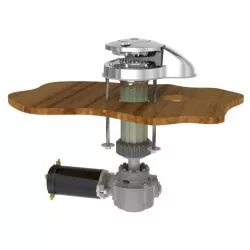 Guindeau MAXWELL RC8-6 24V – 600W – 165TDC – Vertical – Chaîne DIN 766 6/7 mm & Cordage 12 mm