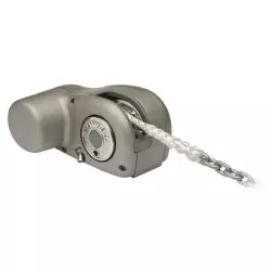 Guindeau Horizontal HRC-FF 8 – 24V 600W – Chaîne 8 mm DIN 766 & Corde 14 mm – Chute libre automatique