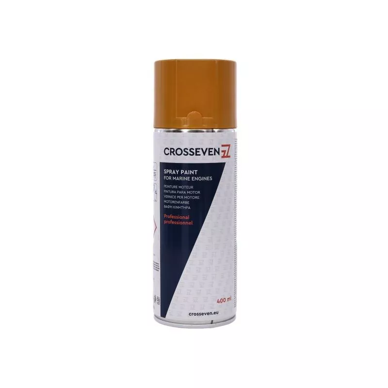 Peinture marine inboard CATERPILLAR Jaune marine Aérosol 400ML