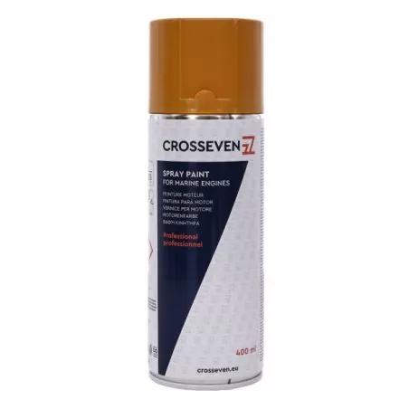 Peinture marine inboard CATERPILLAR Jaune marine Aérosol 400ML