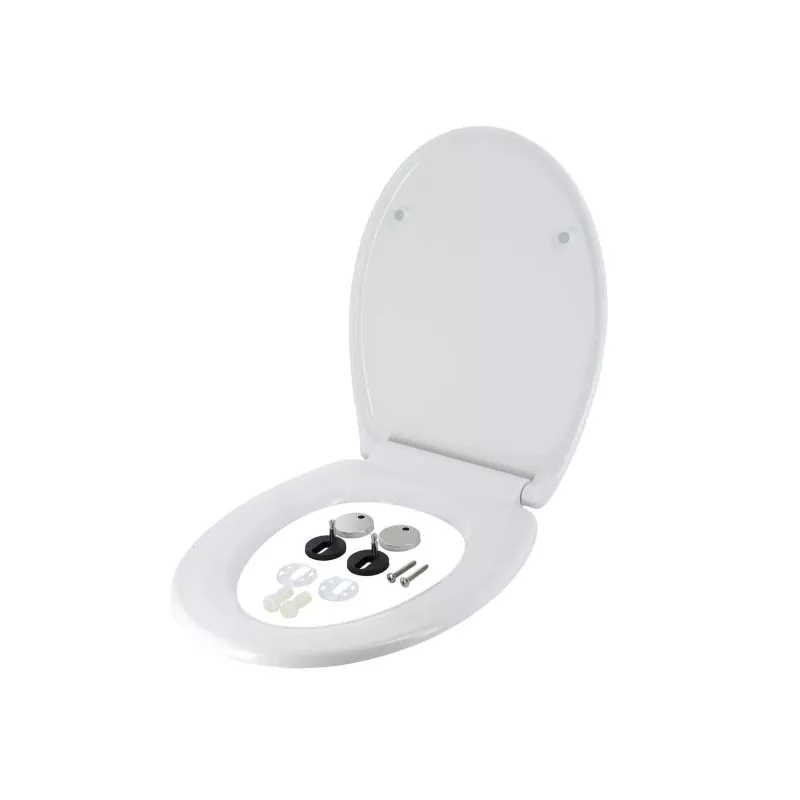Abattant et couvercle de toilette WCL