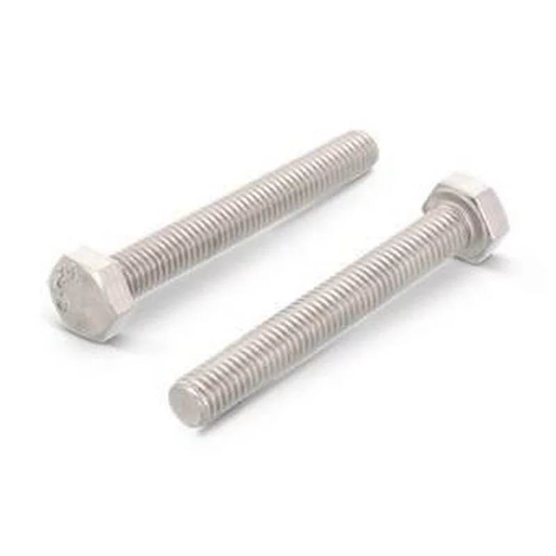 Vis métaux à six pans filetée diamètre 6mm Longueur 100mm