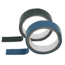 Adhésif toilé étanche Largeur 24mm Longueur 5m Noir