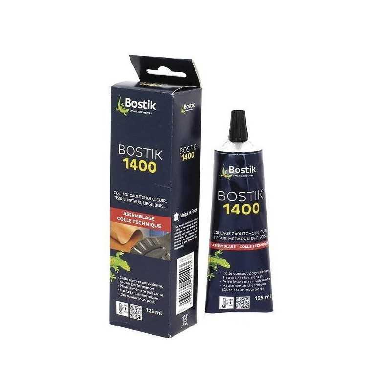 Colle contact néoprène gel 1400 Tube de 125ml collage tous matériaux
