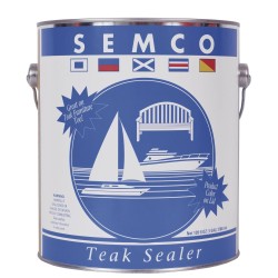 Semco Teak Sealer Clear 3,78L réduit l'entretien du teck