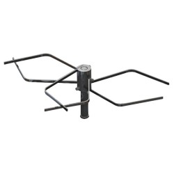 Bloc-casseroles triple pour plaque de cuisson bateau 3 feux – 50.100.93