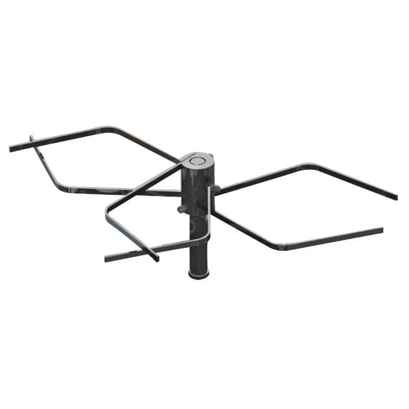 Bloc-casseroles triple pour plaque de cuisson bateau 3 feux – 50.100.93