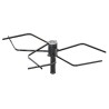 Bloc-casseroles triple pour plaque de cuisson bateau 3 feux – 50.100.93