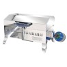 Barbecue gaz inox portable pour bateau – grille 46 x 23 cm