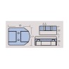 Anode aluminium bloc avant Mercruiser – OEM 821631A1