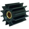 Turbine néoprene 270 MP SPL 25mm axe à cannelures 9 pales diamètre 95mm