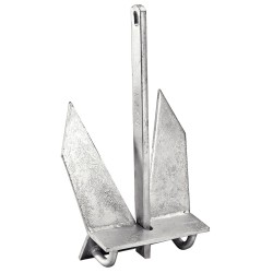 Ancre plate 8 kg en acier galvanisé à chaud – Sable et vase