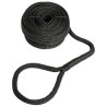 Amarre polyester haute résistance Ø10 mm x 6 m – œil épissé noir