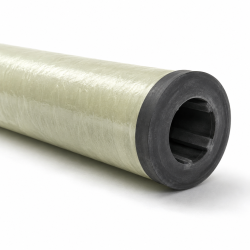 Tube d'étambot avec bague élastomère pour arbre Ø22 mm intérieur 35 mm extérieur 43 mm